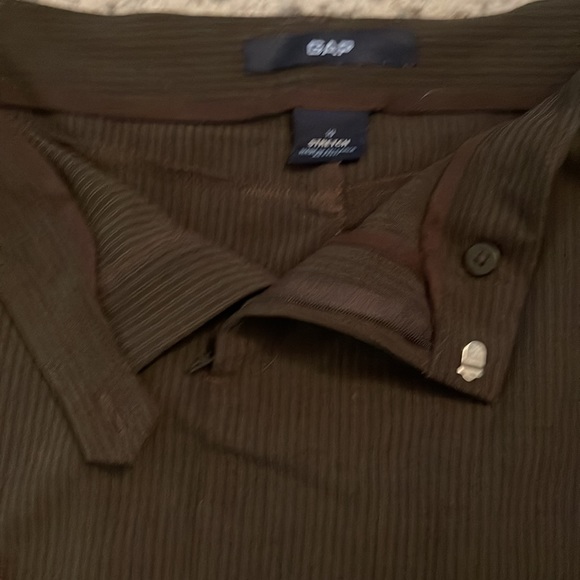 Gap brown pinstripe stretch pencil skirt size 10 - Picture 6 of 7